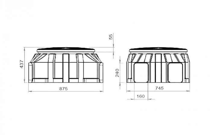 Камера оптическая трубопроводная КОТ-1-ССД (колодец оперативного доступа КОД)