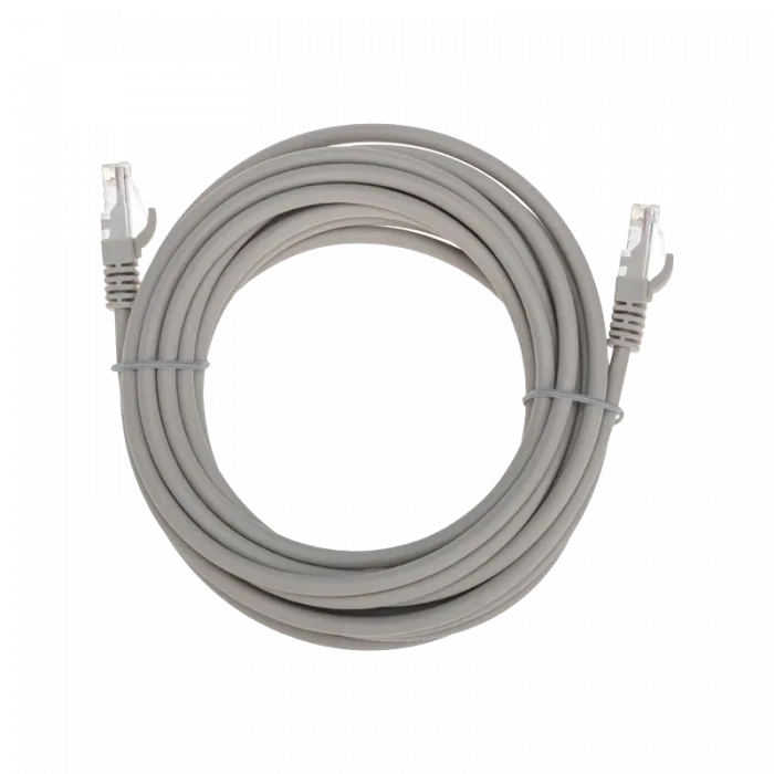 02-0290-5 REXANT Патч-корд U/UTP, CAT 6, RJ45-RJ45, 26AWG, LSZH, серый, 5м