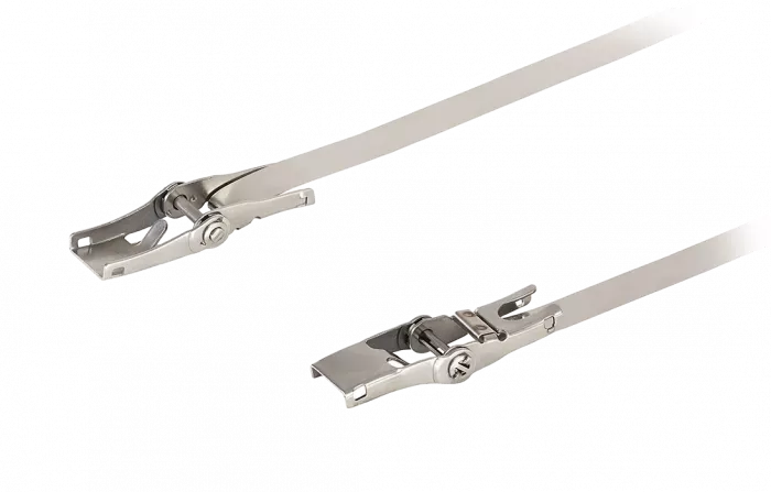 Стяжка из нержавеющей стали 0,4-19-1200 (хомут ленточный)