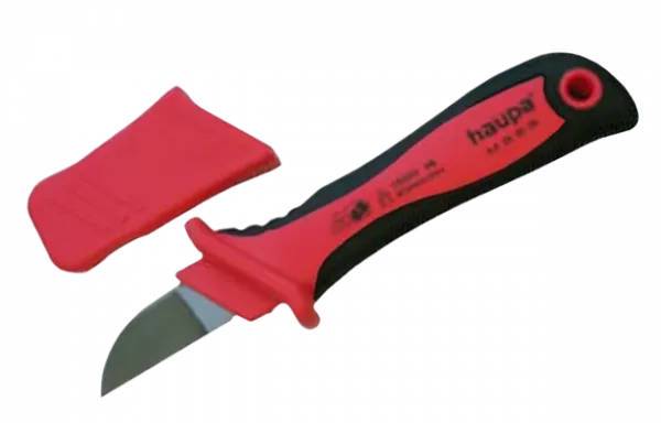 200000 Нож для резки кабеля VDE, прямое лезвие 50 мм Haupa