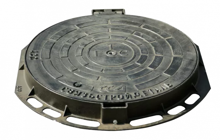 Устройство запорное люка ГТС лёгкого типа из ВЧ с замком УЗЛ-Л ССД