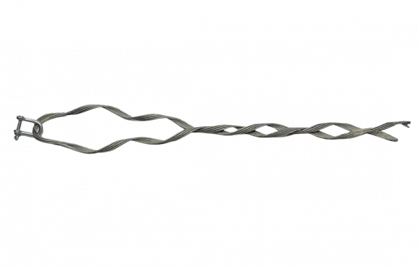 Зажим спиральный натяжной НСО-9,1/10,5(4) (коуш-скоба)