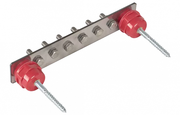 Щиток заземления с изоляторами ЩЗИ ССД