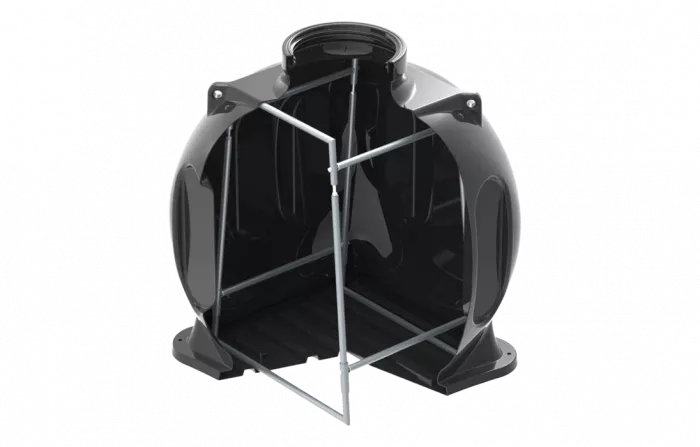 Колодец пластиковый кабельный КС-5-ССД с металлокаркасом