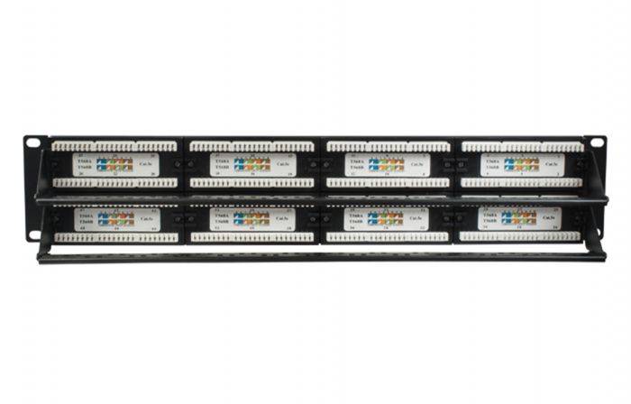 SUPRLAN Патч-панель 19", 48хRJ-45, UTP, 5e, 2U