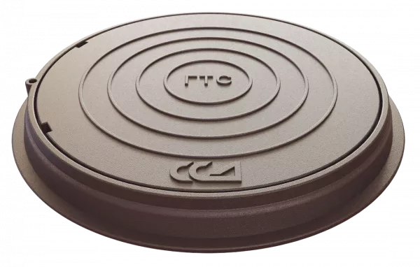 Люк т/т ГТС (Серый Чугун) без нижней стальной крышки