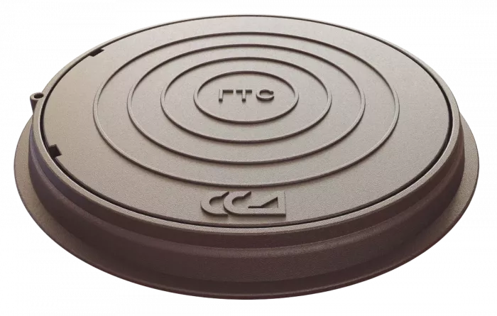 Люк т/т ГТС (Серый Чугун) без нижней стальной крышки