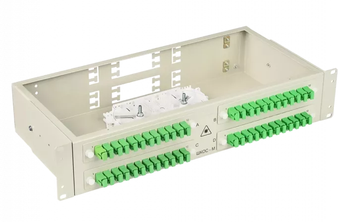 Кросс ШКОС-М -2U/4 -48 -SC    ~48 -SC/APC   ~48 -SC/APC