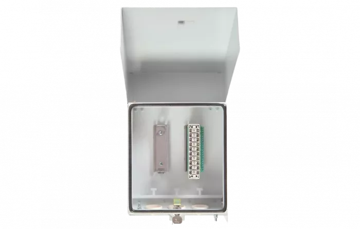 Ящик кабельный ЯКГ-20/10-Р, Плинт с винтовыми клеммами, с магазином защиты ССД