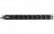 PH22-9D1-P ITK PDU 9 розеток нем. ст, 1U, шнур 2м вилка нем. ст ПВХ чер