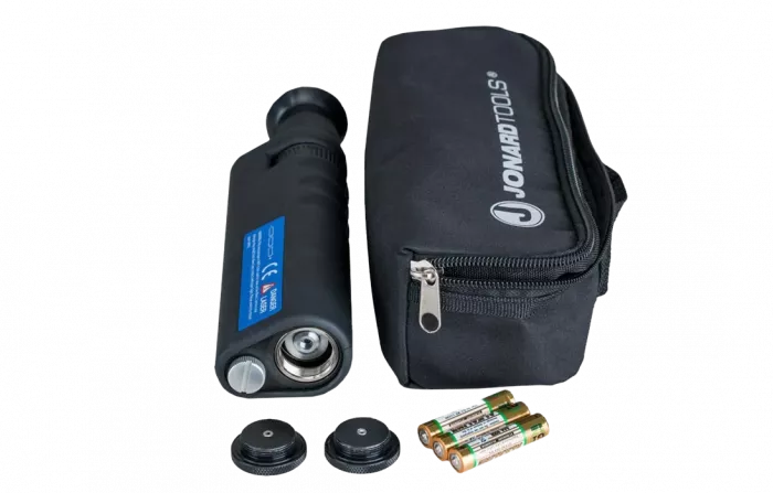 Jonard FIM-200 - Микроскоп для контроля чистоты торцов оптических коннекторов FC, SC, ST, LC (увеличение 200х)