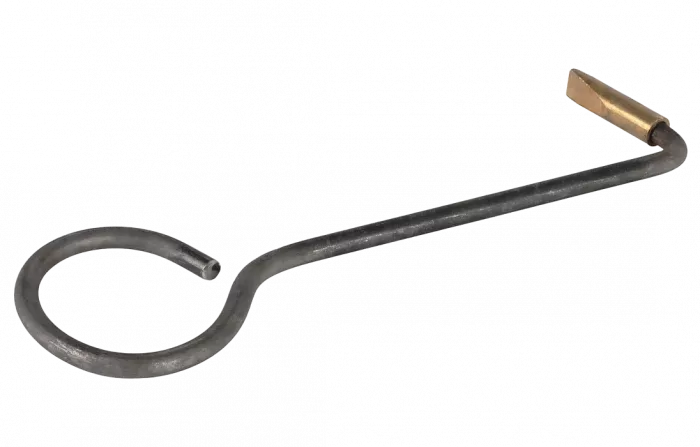Крюк для открывания крышки люка с латунным наконечником КОК-2