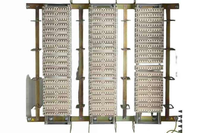 Шкаф ШРН-В/1200-Р, 1200 пар, плинты ПВТ-10Р-5е ССД