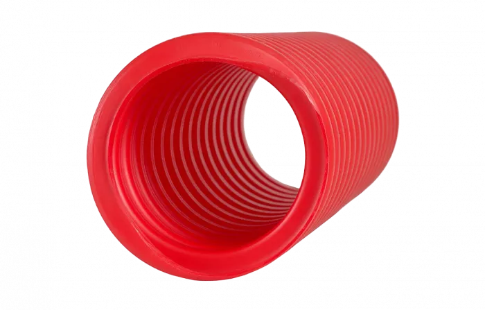 Труба ПНД гибкая для кабельной канализации д.125, 500Н, SN10, с протяжкой, 50м