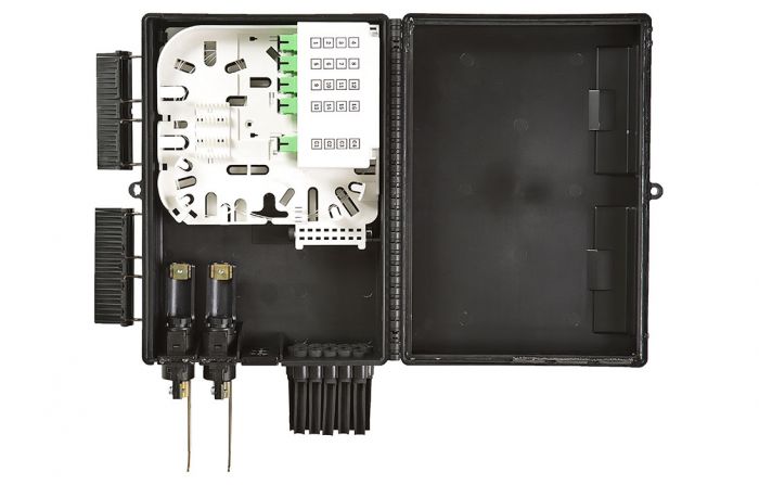 Муфта-кросс МКО-П3/С09-1PLC4-SC/APC-20SC-20SC/APC -4SC/APC ССД