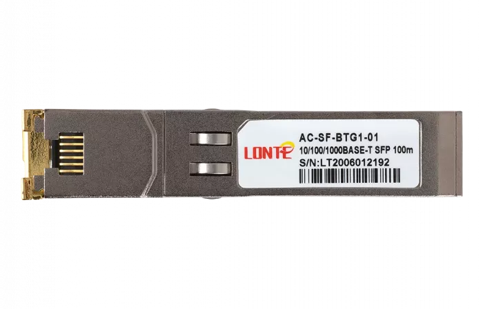 SFP 10/100/1000 Base-T 100m RJ45