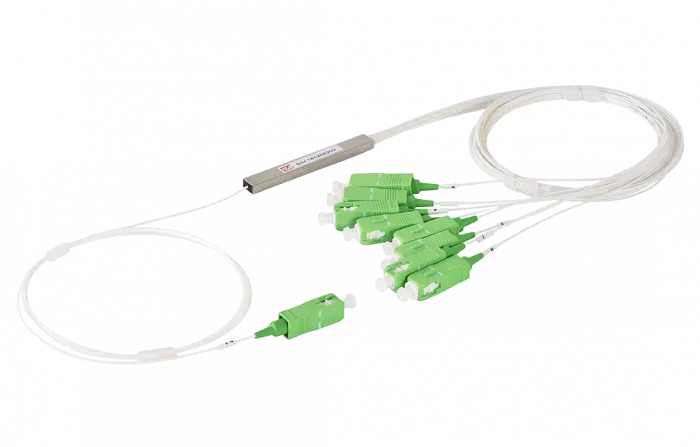 Разветвитель РО-1х8 -PLC -SM/0,9 -1,0 м-SC/APC (-40+70 С)