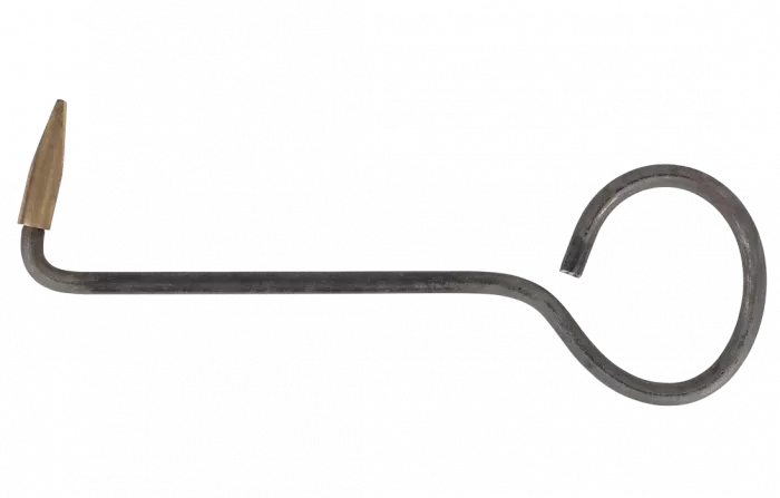 Крюк для открывания крышки люка с латунным наконечником КОК-2