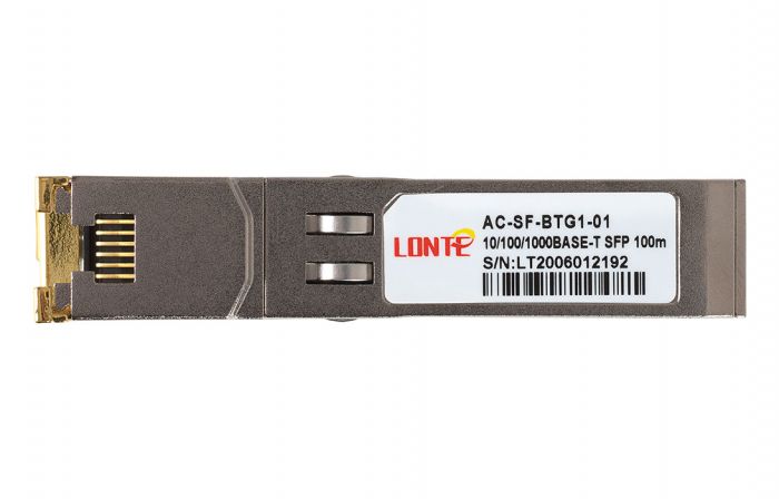 SFP 10/100/1000 Base-T 100m RJ45