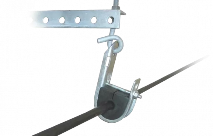 JHC 1520-W Поддерживающий зажим для круглых каб.  диам.15-20мм.