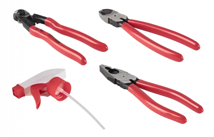 НИМ-25 Комплект инструментов для разделки кабеля (Knipex)