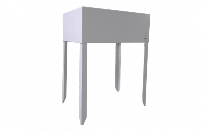 Тумба (фундамент) металлическая для установки шкафа ШКТ-НП 600х600 ССД