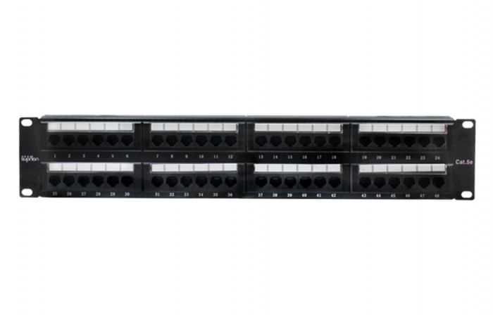 SUPRLAN Патч-панель 19", 48хRJ-45, UTP, 5e, 2U