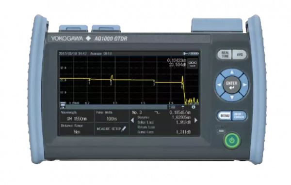 Рефлектометр оптический Yokogawa AQ1000-UFC 1310/1550, 32/30дБ, PC, SLS, TS, FC адапт