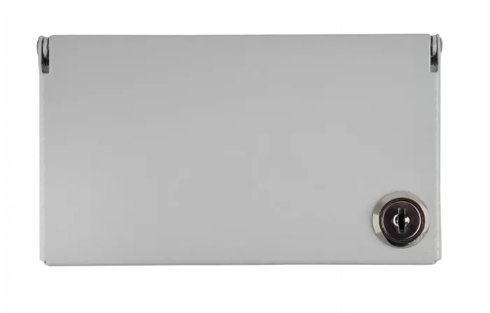 Коробка КРТМ-В/20-Р плинт ПВТ, замок, ключ универсальный ССД