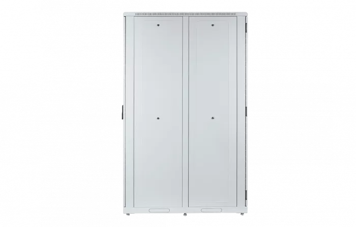 Шкаф телекоммуникационный напольный серверный 19",42U(800x1200) , ШТ-НП-С-42U-800-1200-П2П передняя дверь перфорипрованная,задняя перф.двойная. ССД