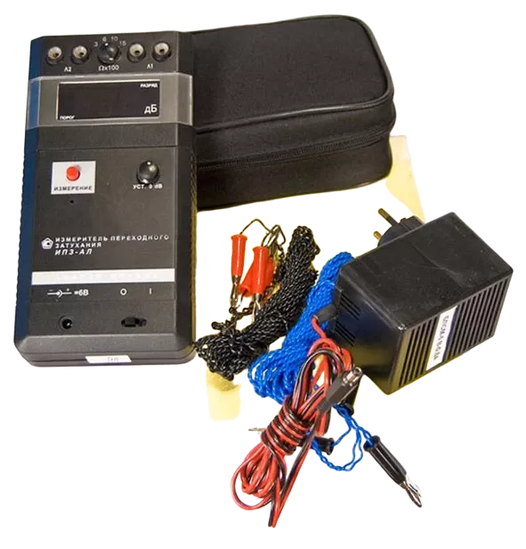 Измеритель переходного затухания ИПЗ-АЛ с сетевым адаптером