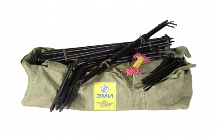 Палатка "КАБЕЛЬЩИК" (глубина 2,88м/ширина 2,31м/высота 1,63м), зеленый брезент