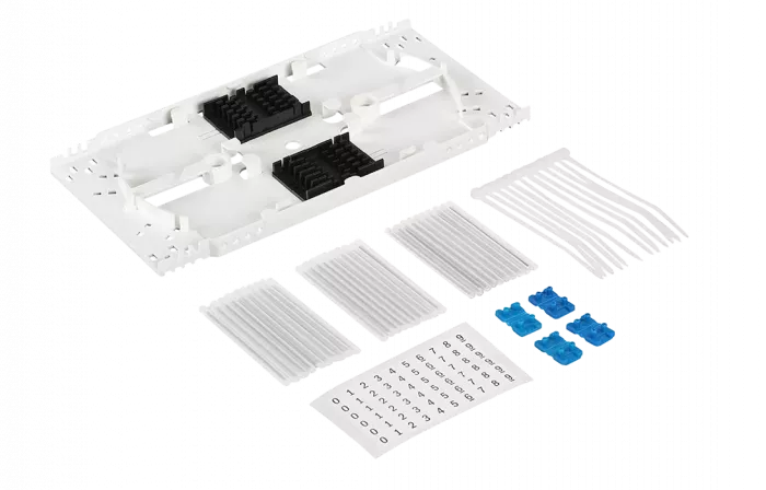 Комплект кассеты КМ-2460 (стяжки, маркеры, КДЗС 30 шт., крышка, петли) ССД Комплект кассеты КМ-2460 (стяжки, маркеры, КДЗС 30 шт., крышка, петли) ССД