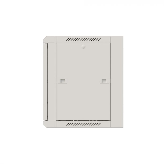Шкаф настенный телекоммуникационный NTSS W 12U 600х600х635мм, 2 профиля 19, дверь стеклянная, боковые стенки съемные, задняя стенка, разобранный, серый RAL 7035