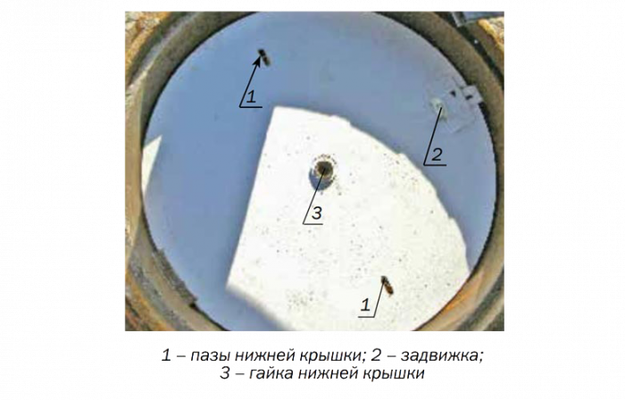 Устройство запорное люка тяжелого УЗЛ-Т ССД