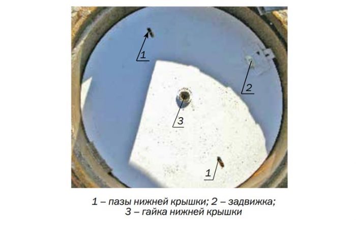 Устройство запорное люка легкого УЗЛ-Л ССД