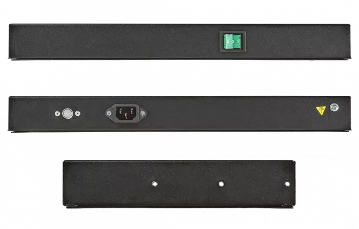 Вентиляторный модуль , 3 вентилятора с термодатчиком 35С ВМ-3-19"-Ч черный ССД