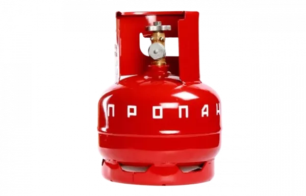 Баллон 5.0 л к газовой горелке с вентилем