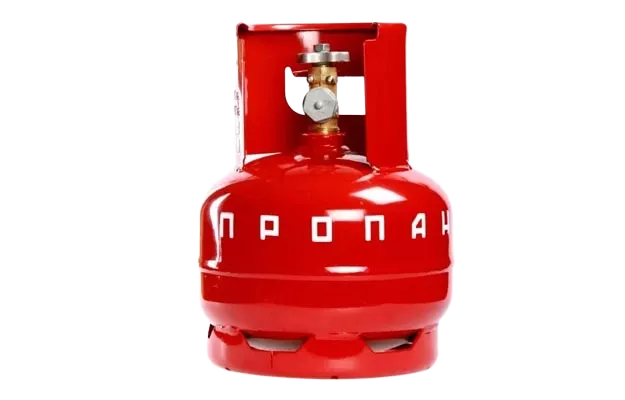 Баллон 5.0 л к газовой горелке с вентилем