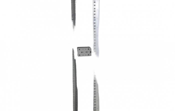 Шкаф телекоммуникационный напольный 19",33U(800x800), ШТ-НП-33U-800-800-М, передняя дверь металл ССД