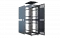 Шкаф телеком. напольный серверный ЦОД 19",42U(600x1000) , ШТ-НП-СЦД-42U-600-1000-П2П передняя дверь перфорированная,задняя перф.двойная. RAL9005