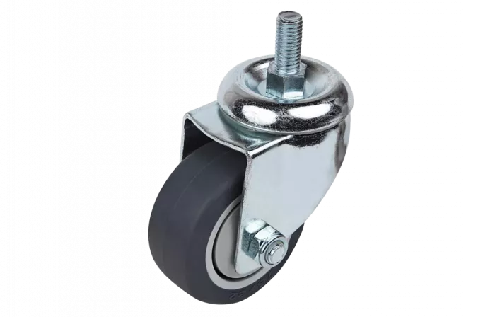 Ролик без тормоза для телекоммуникационных шкафов и стоек SCtk 93  колесо диаметр 75мм с болтом 12