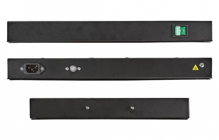 Вентиляторный модуль , 4 вентилятора с термодатчиком 35С ВМ-4-19"-Ч чёрный ССД