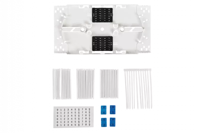Комплект кассеты КМ-2460 (стяжки, маркеры, КДЗС 30 шт., крышка, петли) ССД Комплект кассеты КМ-2460 (стяжки, маркеры, КДЗС 30 шт., крышка, петли) ССД