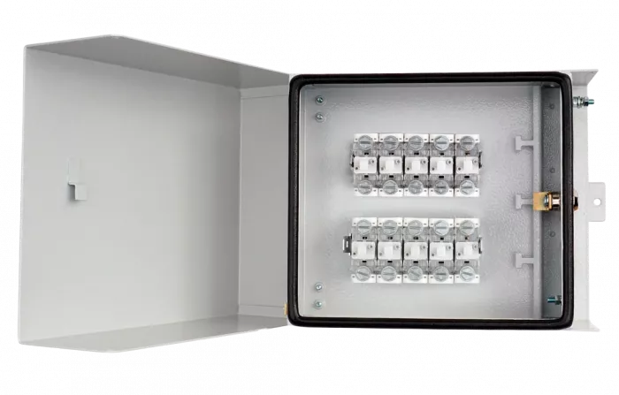 Ящик кабельный ЯК-ПМ-20/10, 10 модулей МВТ-1 ССД