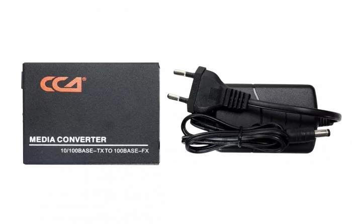 Медиаконвертер 100M, Tx1550/Rx1310 20km, RJ45 SC