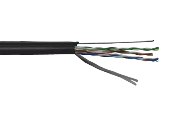 BC3-C5E04-359 ITK Каб. вп ШПД F/UTP кат.5E 4х2х0,48мм LDPE трос 1,2мм 305м