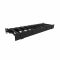 19'' Горизонтальный кабельный органайзер с пальцами и крышкой NTSS, 1U, глубиной 158 мм, черный RAL 9005
