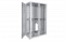 Шкаф телекоммуникационный напольный серверный 19",42U(800x1200) , ШТ-НП-С-42U-800-1200-П2П передняя дверь перфорипрованная,задняя перф.двойная. ССД