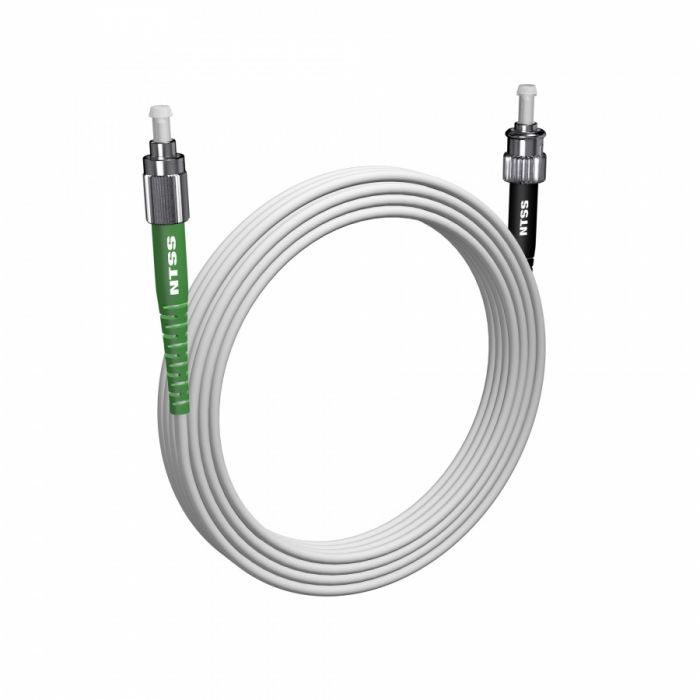 Шнур оптический NTSS PREMIUM spc FC/APC-ST/UPC 9/125 G.657A1 3.0мм 15м LSZH (патч-корд)